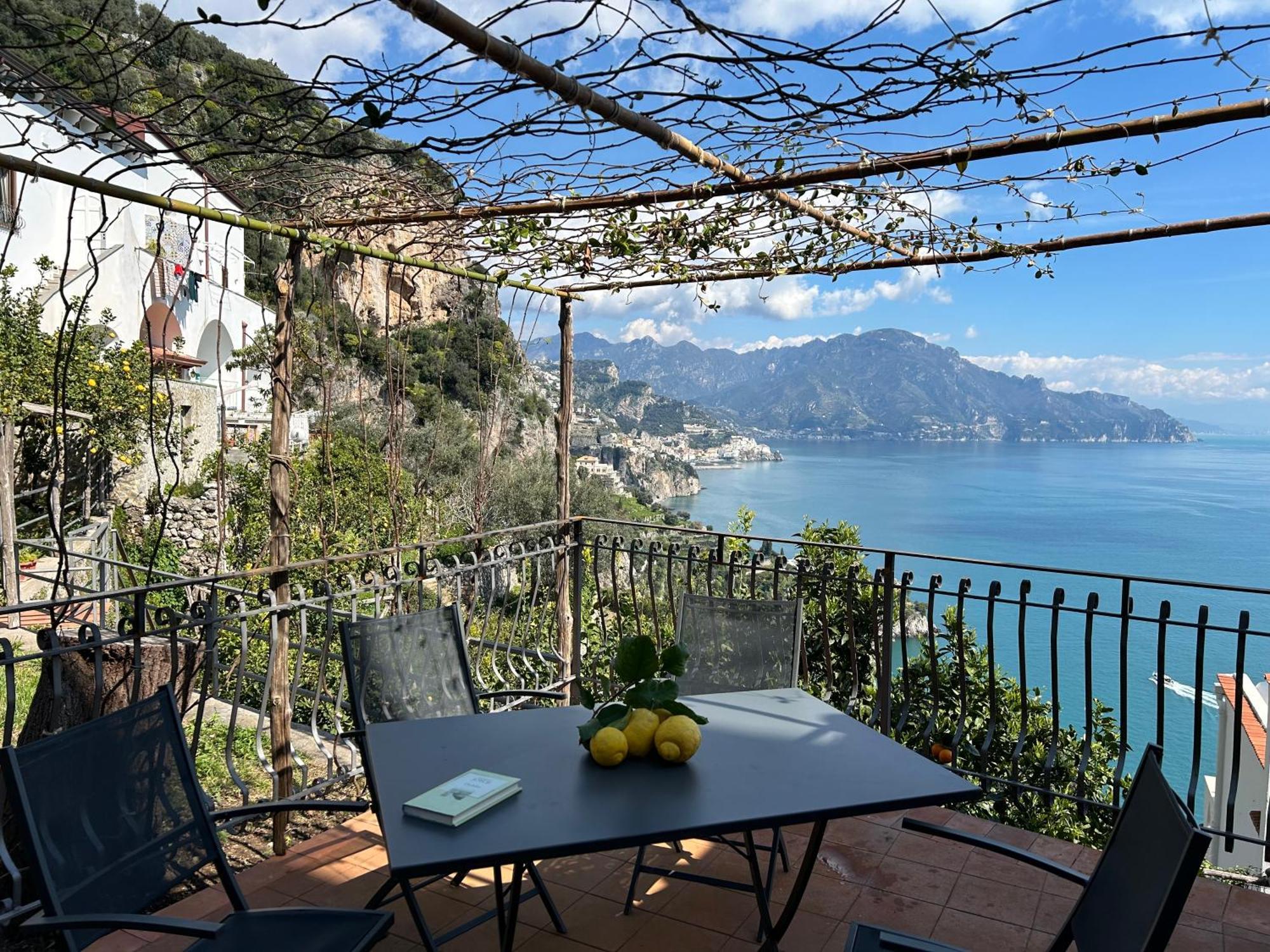 Вілла Amalfi 51 Con Vista Mare, Giardino E Terrazze Конка-дей-Марині Екстер'єр фото