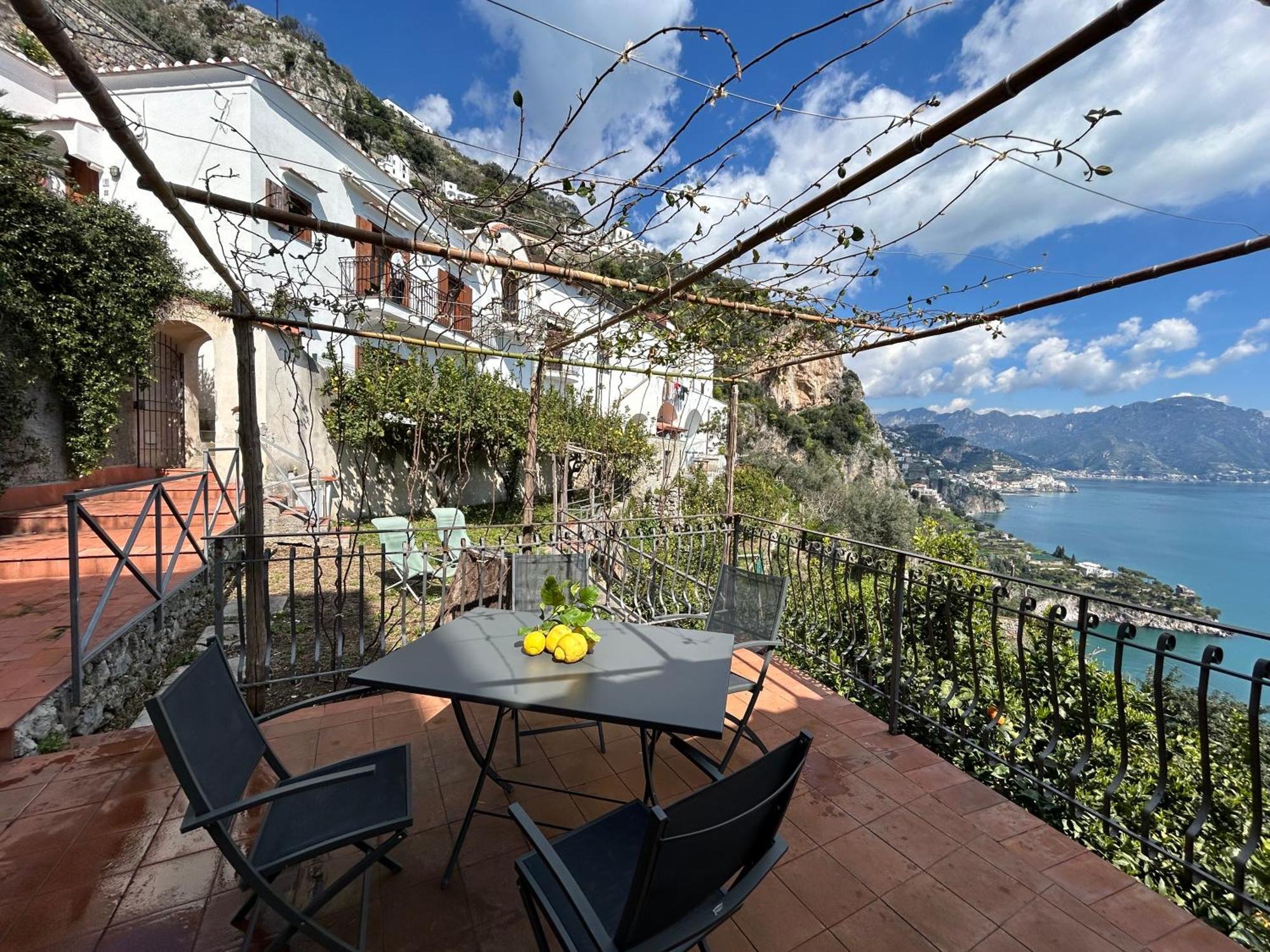 Вілла Amalfi 51 Con Vista Mare, Giardino E Terrazze Конка-дей-Марині Екстер'єр фото